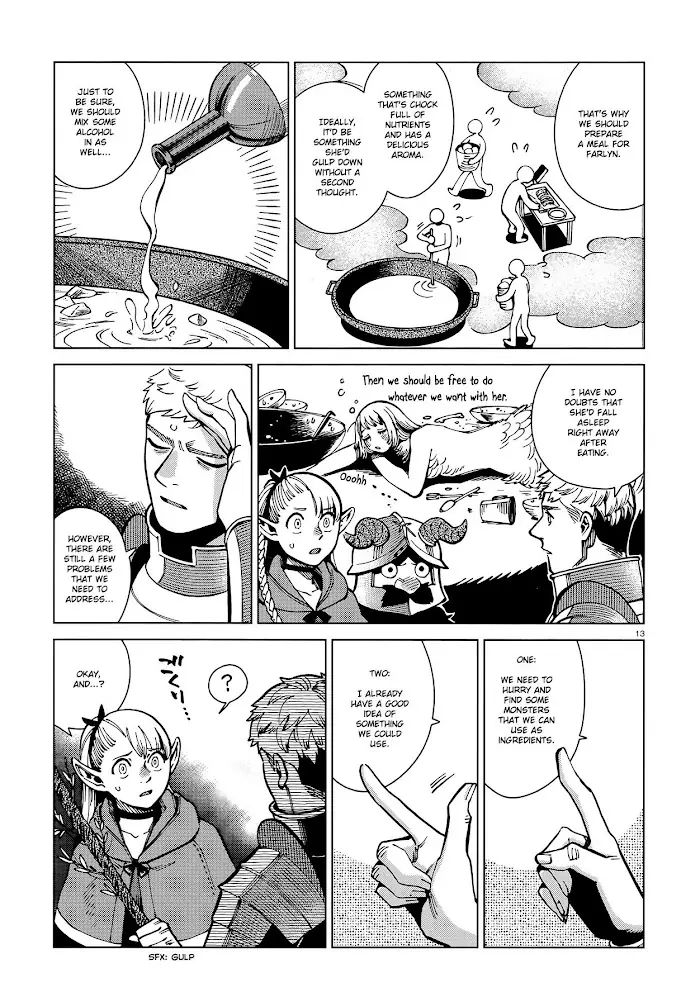 Delicious in Dungeon Chapter 64 image 13_optimized